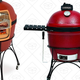 Kamado Joe KJ23RH Classic Joe Grill, 18", Red | $699 | Amazon